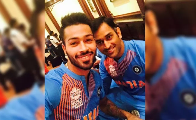 Hardik Pandyas Special Gift For Birthday Boy MS Dhoni - Sakshi