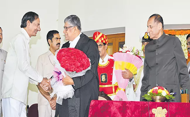 Justice Radhakrishnan is New Chief Justice of Hyderabad High Court - Sakshi