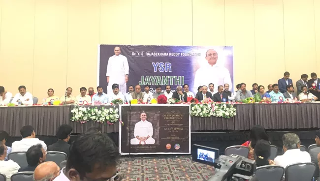 YSR Birth Anniversary celebrations in America - Sakshi