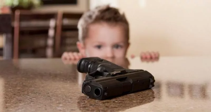 Shocking! Toddler Finds Loaded Gun In House; Shoots Himself Dead - Sakshi