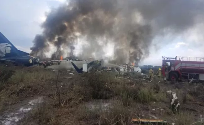 Aeromexico Plane Crash In Durango - Sakshi