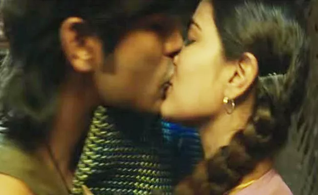 Liplock Scenes In Danush Vada Chennai Movie - Sakshi