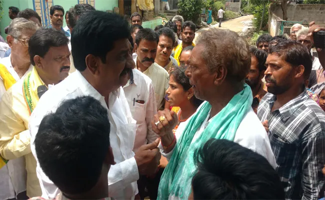 Sad IncedentTo MLA Muppidi Venkateswar Rao West Godavari - Sakshi