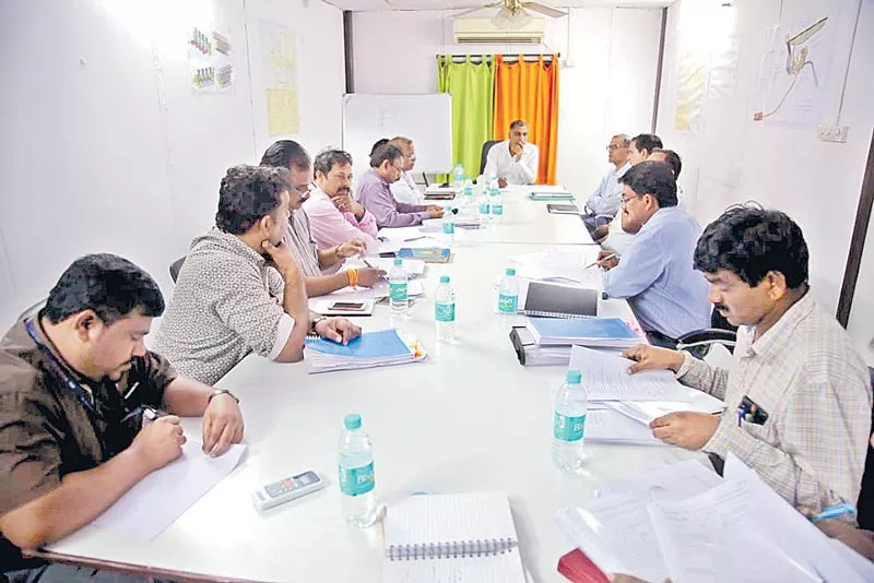 harish rao review meeting on ananthagiri reservoir limits - Sakshi