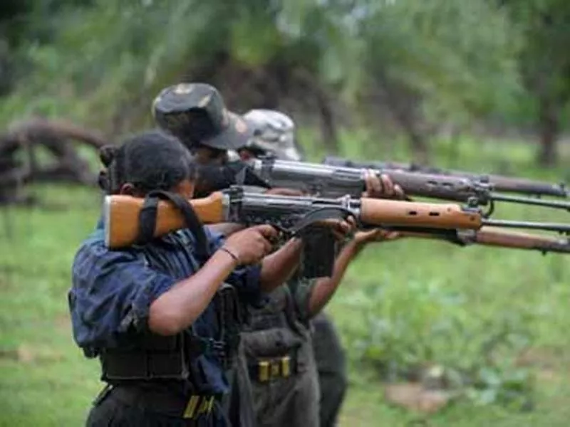 Engine of evacuated train derails after Naxals uproot tracks in Chhattisgarh - Sakshi