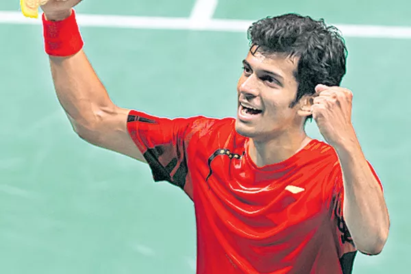 Ajay Jayaram in the Vietnam Open tournament semis - Sakshi