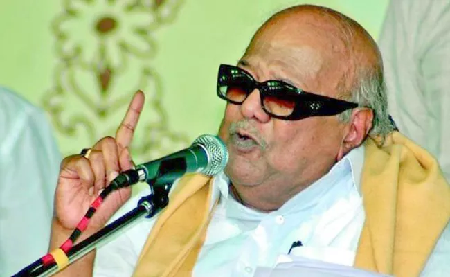 Sriramana Article On Karunanidhi - Sakshi