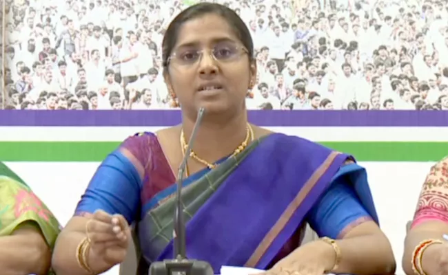 YSRCP Floor Leader Punyasheela Fires On TDP Government - Sakshi