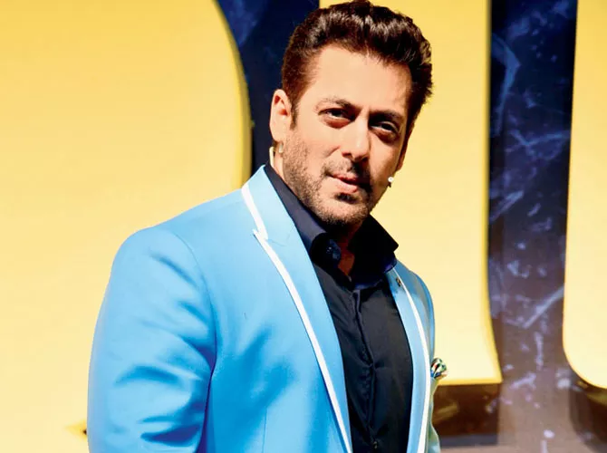 Salman Khan Accepts Fitness Challenge - Sakshi