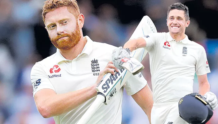 2nd Test: Chris Woakes, Jonny Bairstow hurt India on Day 3 - Sakshi