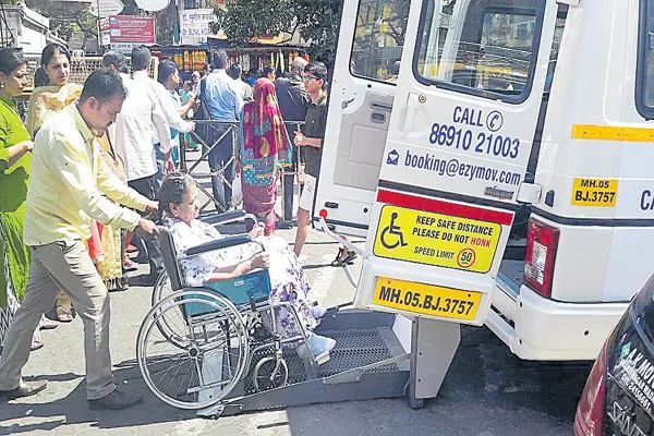 Easy Move for Disabled People At Mumbai - Sakshi