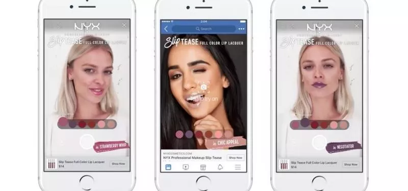 You Can Soon Try On Makeup Via Facebook - Sakshi