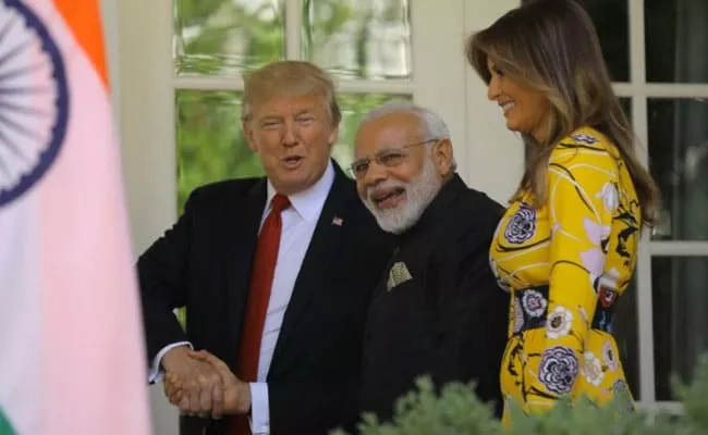 Trump Joked He Could Play Matchmaker For PM Modi - Sakshi