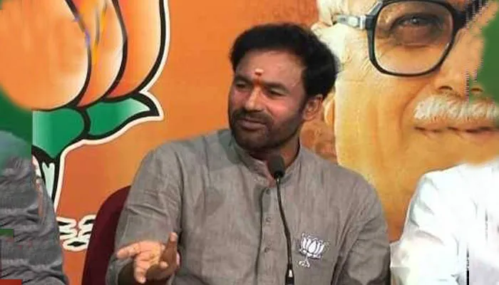 BJP Leader Kishan Reddy Slams Rahul Gandhi In Hyderabad - Sakshi