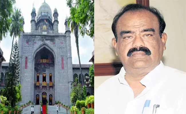 Hyderabad High Court Issues Notice To Telangana Speaker - Sakshi