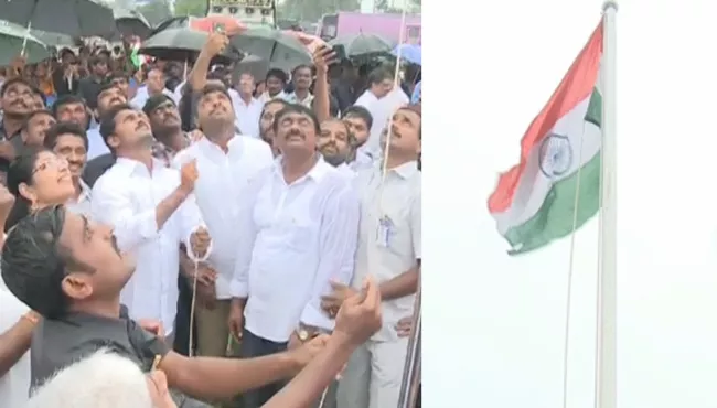 YS Jagan Mohan Reddy Independence Day Celebrations - Sakshi