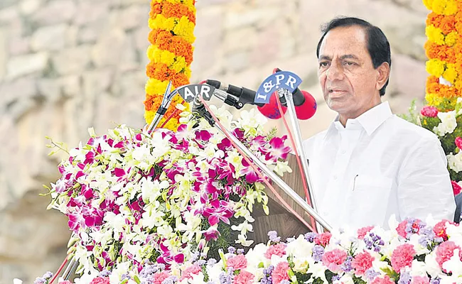 K Chandrasekhar Rao Speech At Independence Day Celebrations - Sakshi