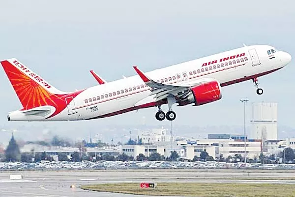 Air India pilots threaten to stop operations on flying allowance dues - Sakshi