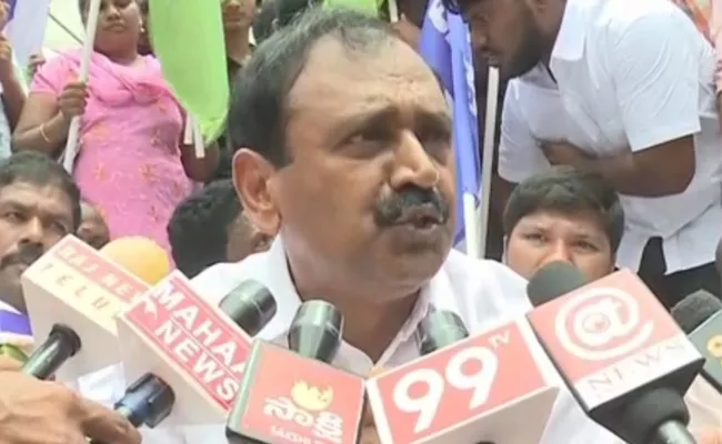 YSRCP Leader Bhumana Karunakar Reddy Slams Chandrababu Naidu - Sakshi