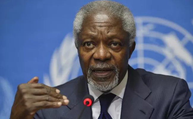 Former UN Secretary General Kofi Annan Dies - Sakshi