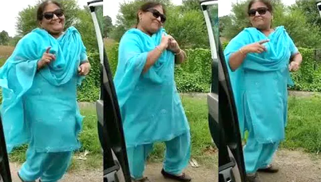 Vadodara Aunty Kiki Challenge Shakes The Internet - Sakshi