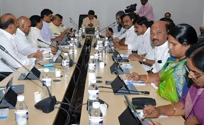 Andhra Pradesh Cabinet Meeting Over In Amaravati - Sakshi