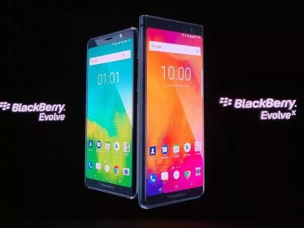 BlackBerry Evolve, Evolve X launched in India  - Sakshi