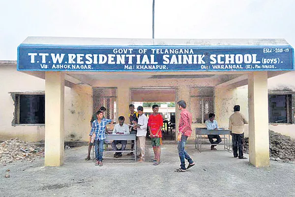 Tribal Sainik school prepared - Sakshi