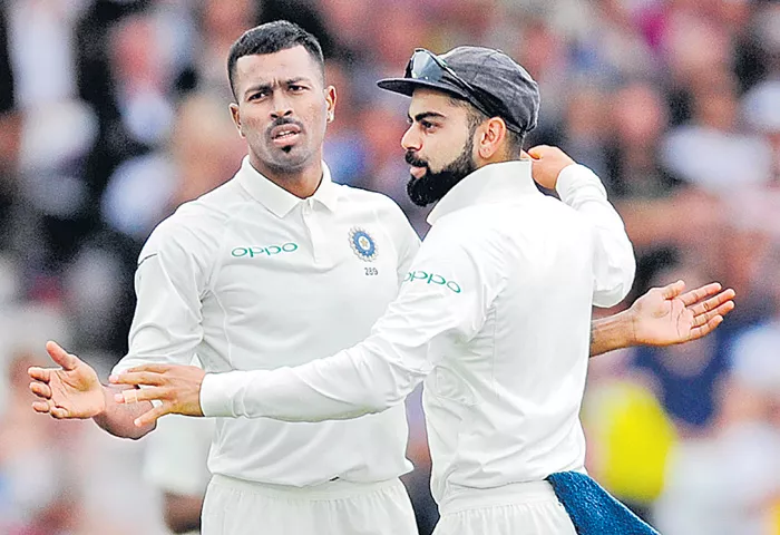  England v India: Hardik Pandya stars as tourists take control - Sakshi