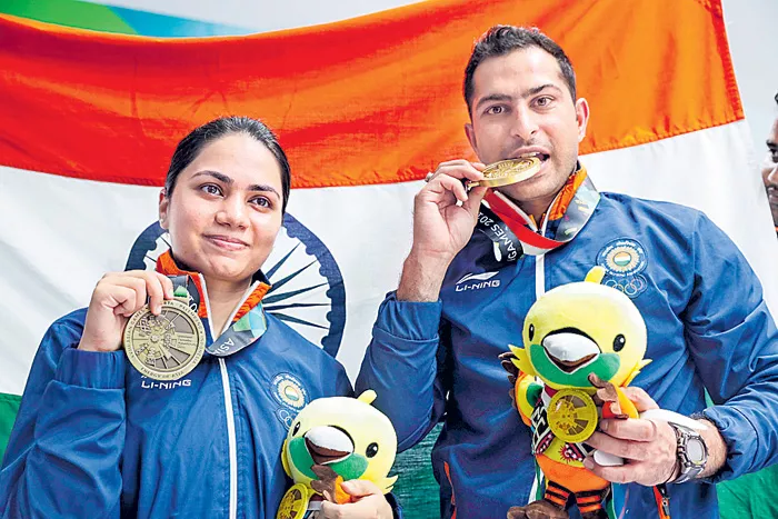 Shooting aims india get medal - Sakshi