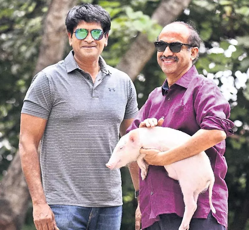 Dussehra release for Ravi Babu's Adhugo - Sakshi