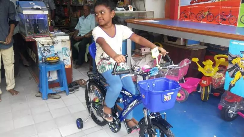  Anupriya gets Her Gift  Pankaj M Munjal gifts her bike - Sakshi