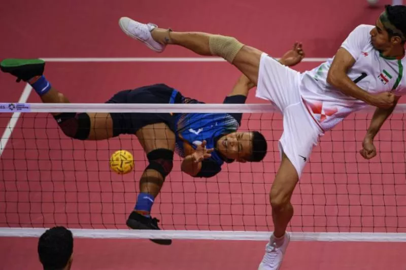 India claims bronze in Sepaktakraw - Sakshi