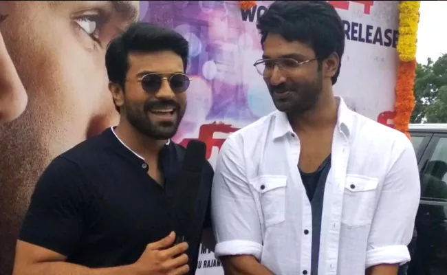 Ram Charan Launched The Latest Trailer Of Neevevaro - Sakshi