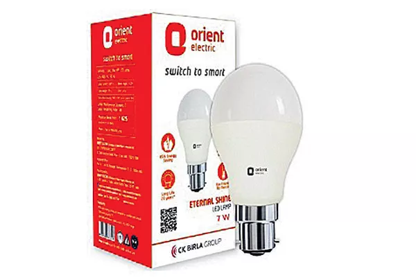 5 star rating for the Orient LED bulb - Sakshi