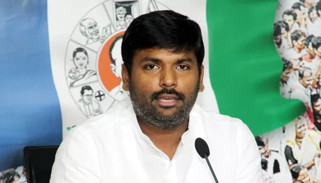 Gudiwada Amarnath fires on TDP - Sakshi