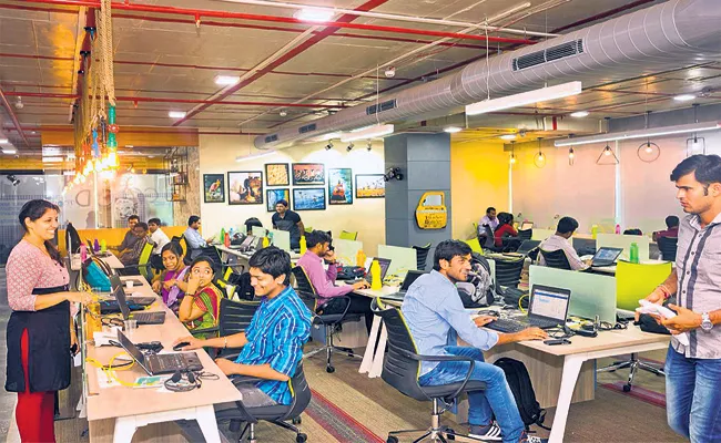 Coworking Space In Hyderabad - Sakshi