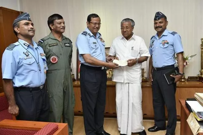 Kerala floods: Indian Air Force donates  Rs 20 crore - Sakshi