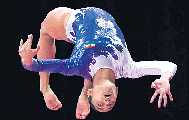  Gymnast Dipa Karmakar Goes Medal-Less at the Asian Games - Sakshi