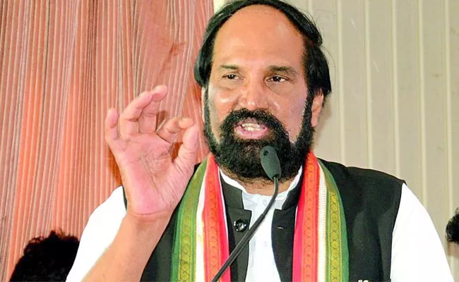 PCC Uttam Kumar Reddy Comments On CM KCR Hyderabad - Sakshi