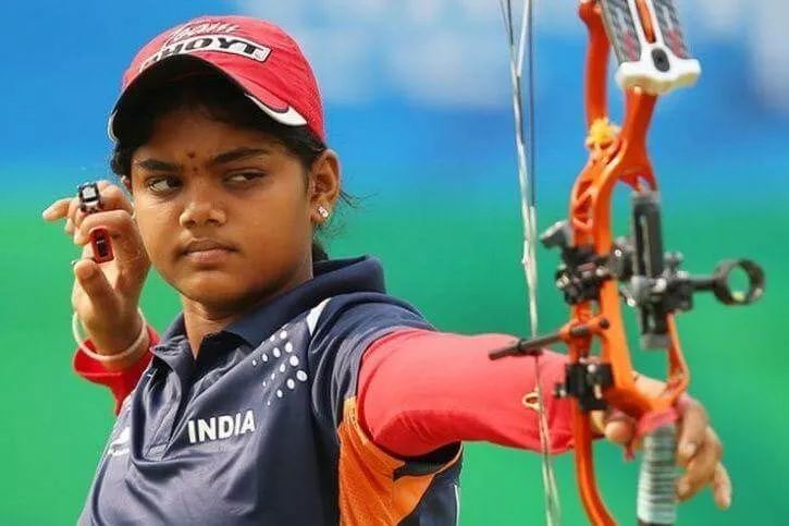 India in compound women's archery team final - Sakshi