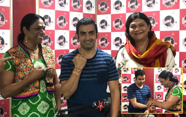 Gautam Gambhir Respect Transgenders On Raksha Bandhan - Sakshi