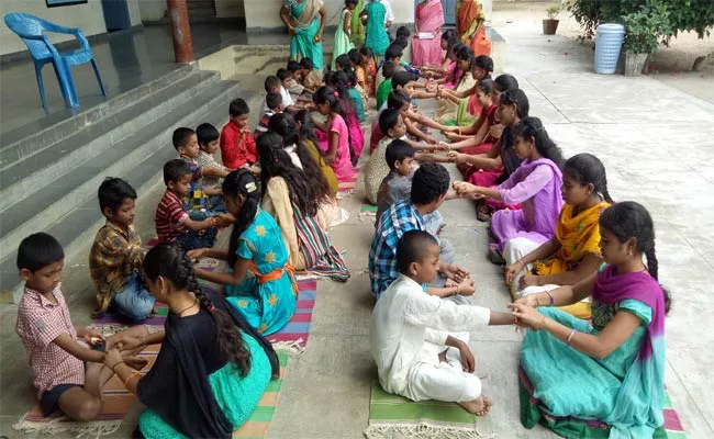 Raksha Bandhan Celebrations In Warangal - Sakshi