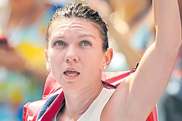  Simona Halep makes unwanted history at US Open - Sakshi