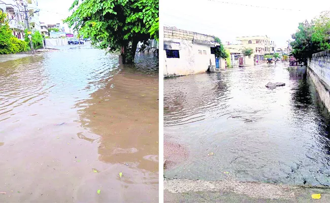 Karimnagar Drainage System Is Bad - Sakshi