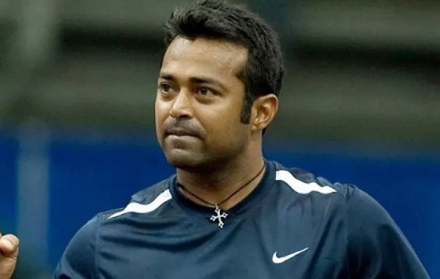 Leander Paes dropped from Davis Cup World Group tie against Serbia - Sakshi