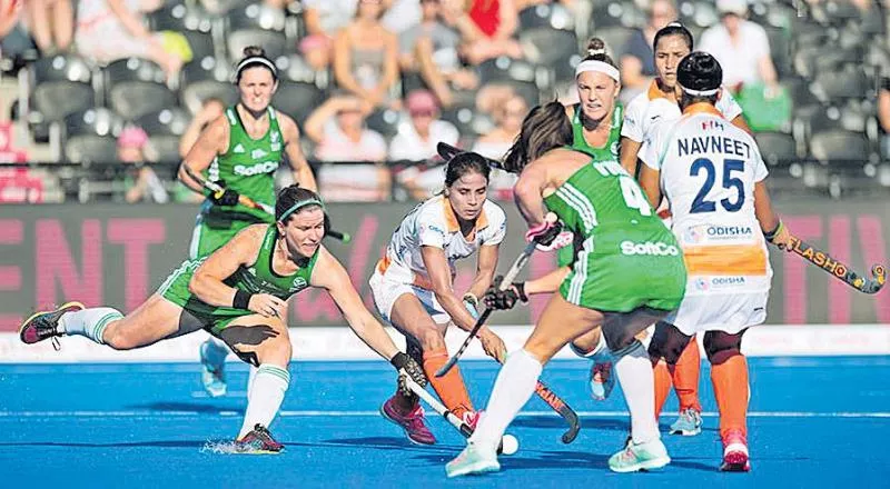 Womens Hockey World Cup:india loss the game - Sakshi