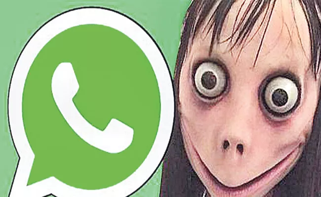 Momo Suicide Challenge Spread On WhatsApp  - Sakshi