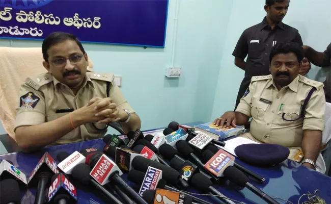 SP PHD Rama Krishna Responed Attack on Police Station - Sakshi