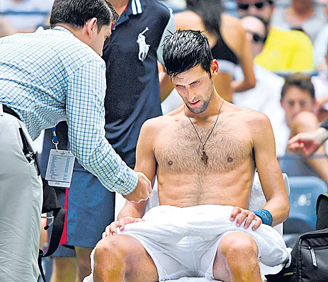 Novak Djokovic aura not dented after this happened at US Open - Sakshi